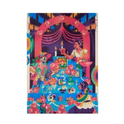 UNO Canvas Día de Muertos Card Game