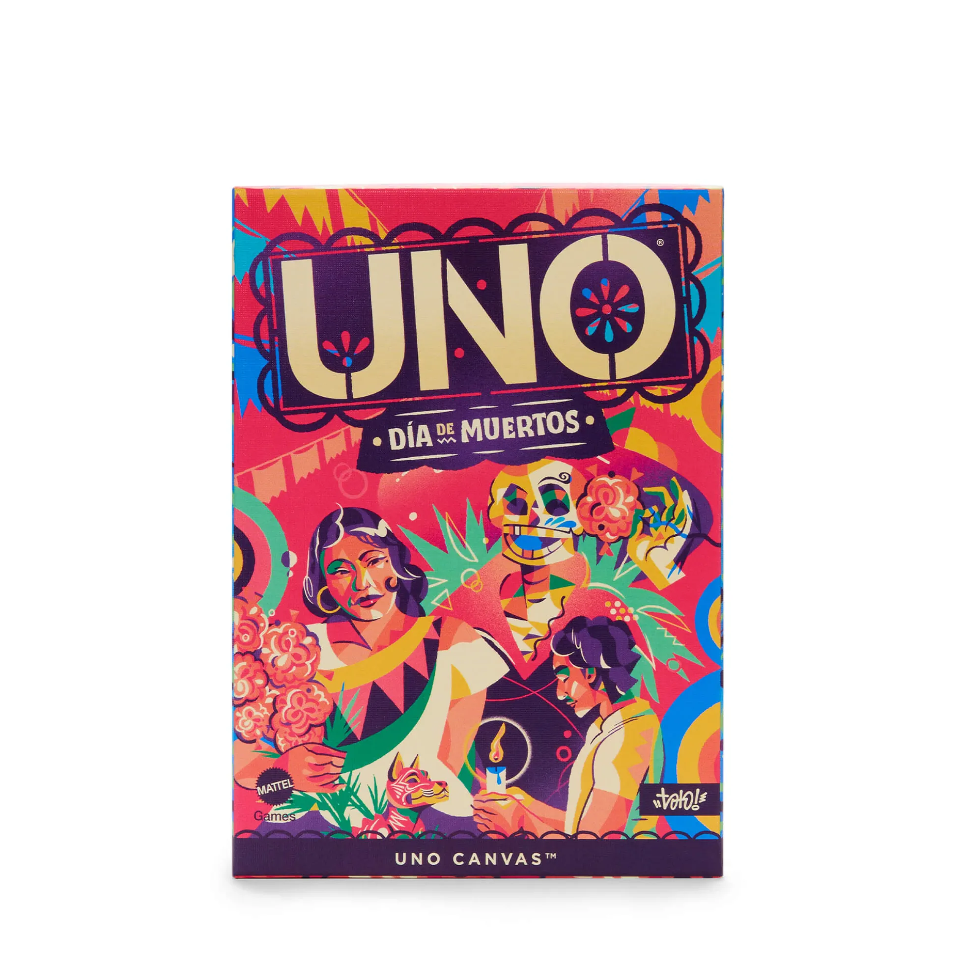 UNO Canvas Día de Muertos Card Game