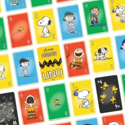 UNO Canvas Peanuts Card Deck