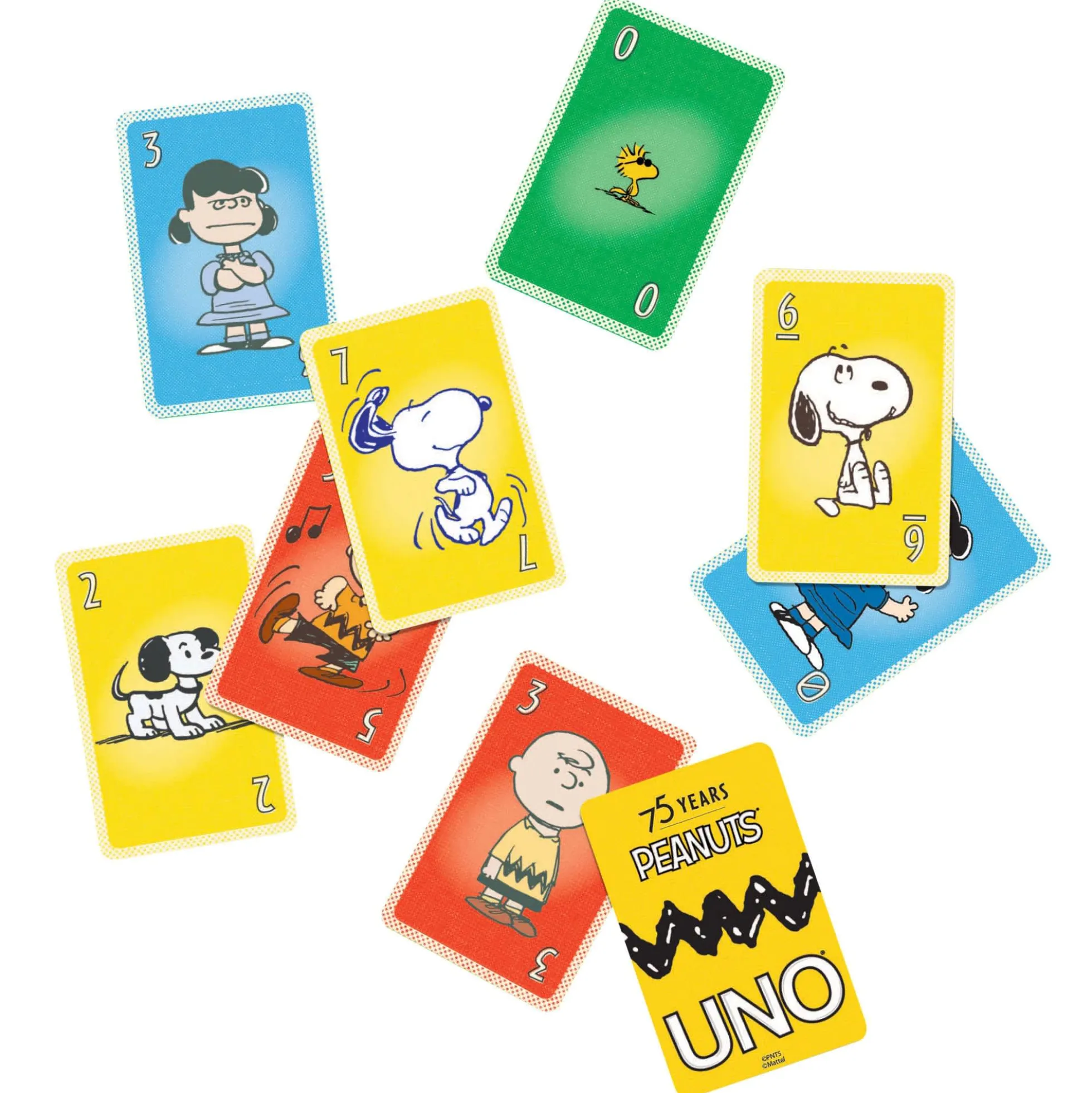 UNO Canvas Peanuts Card Deck