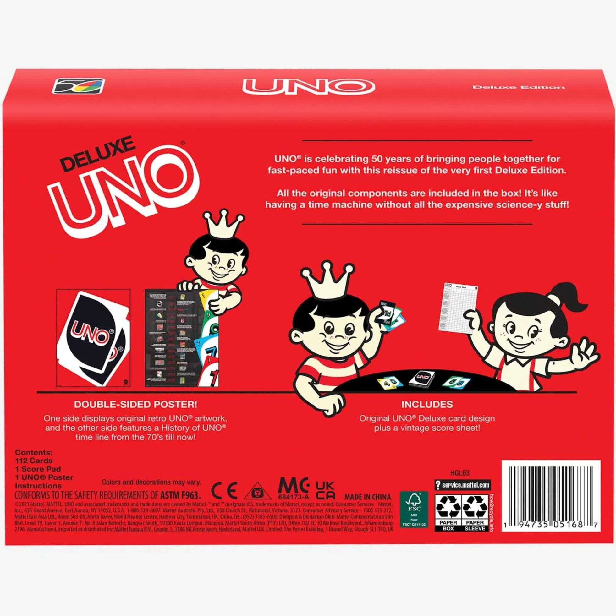 UNO Deluxe Retro