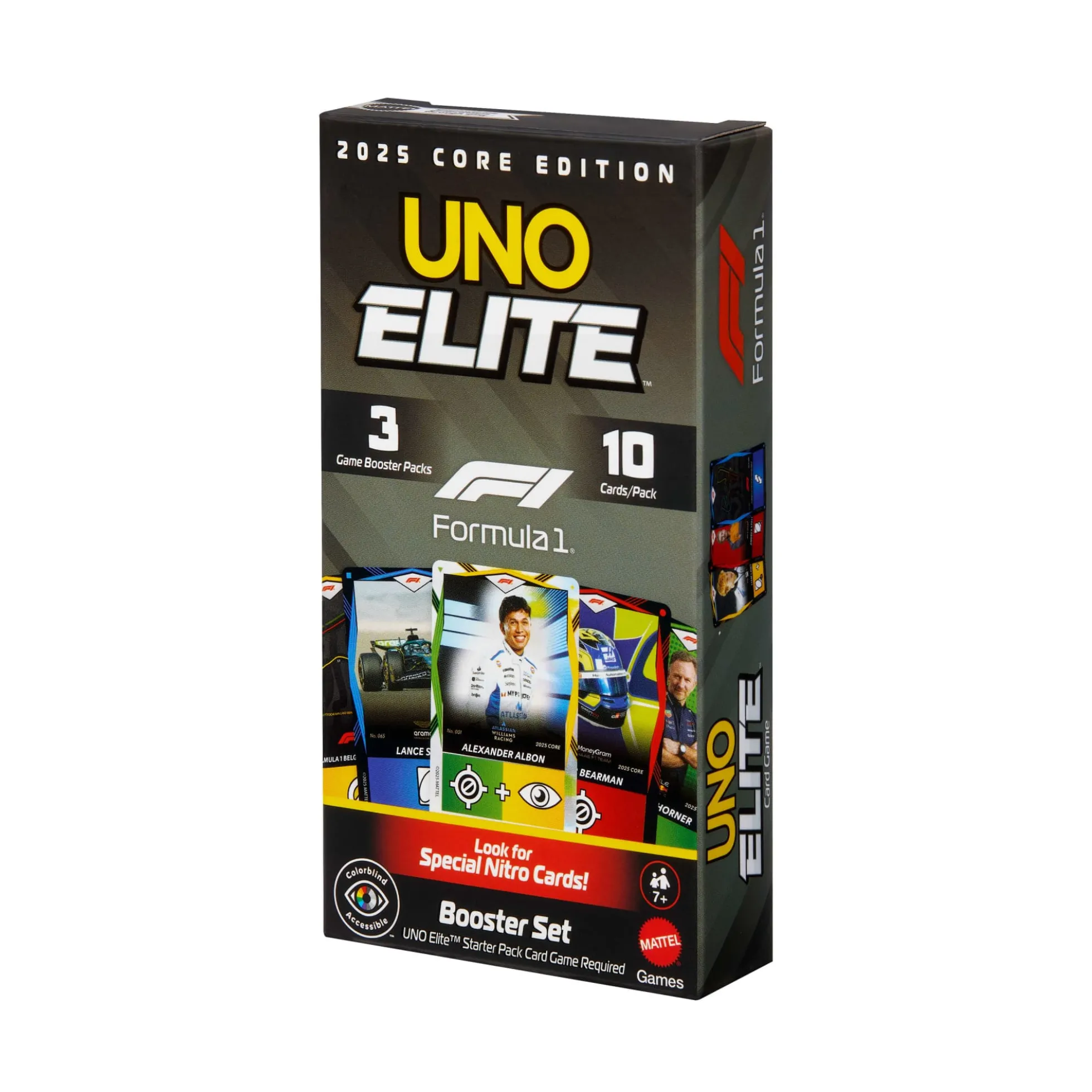 UNO Elite™ Formula 1® 2025 Core Edition Booster Set