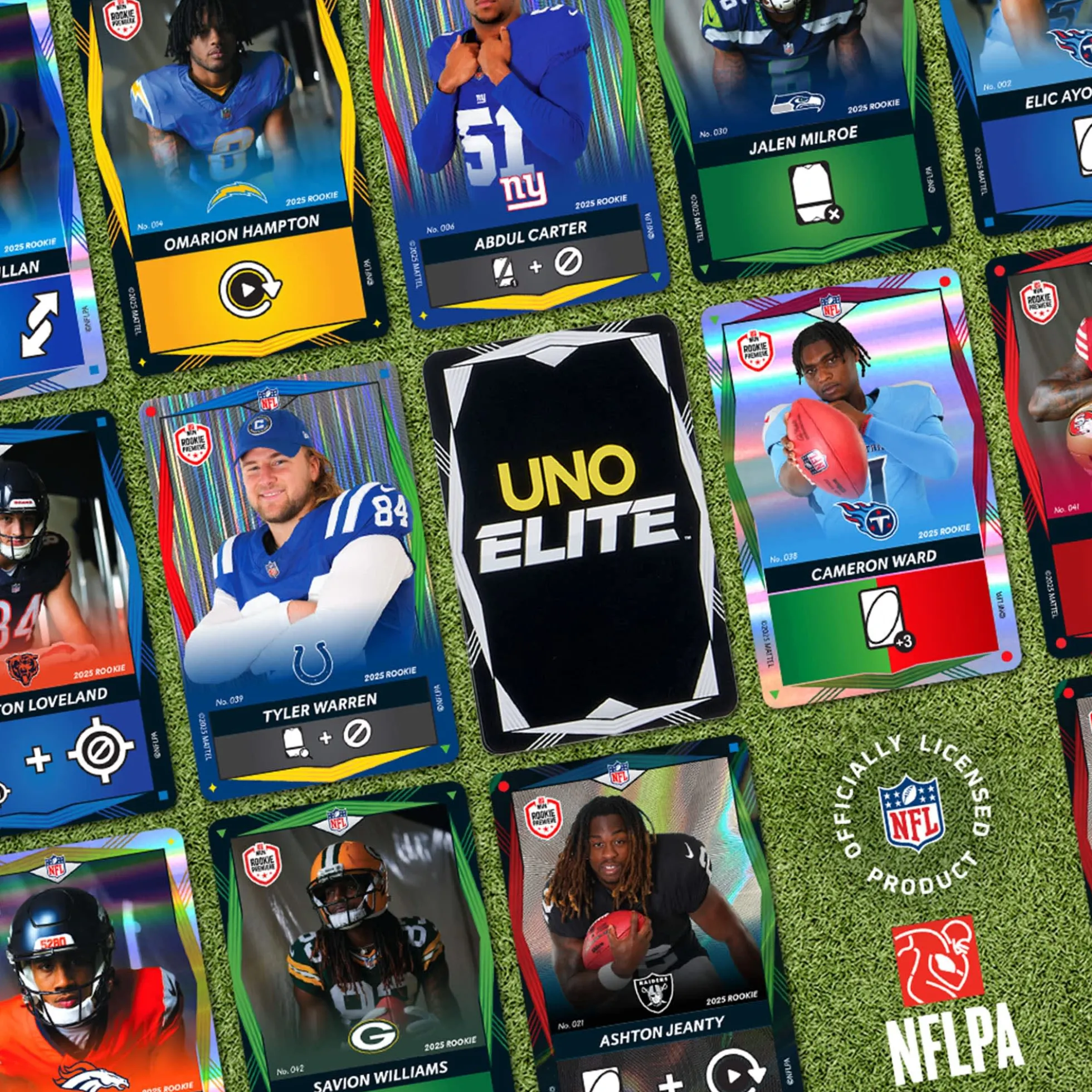UNO Elite NFL 2025 Rookie Bundle