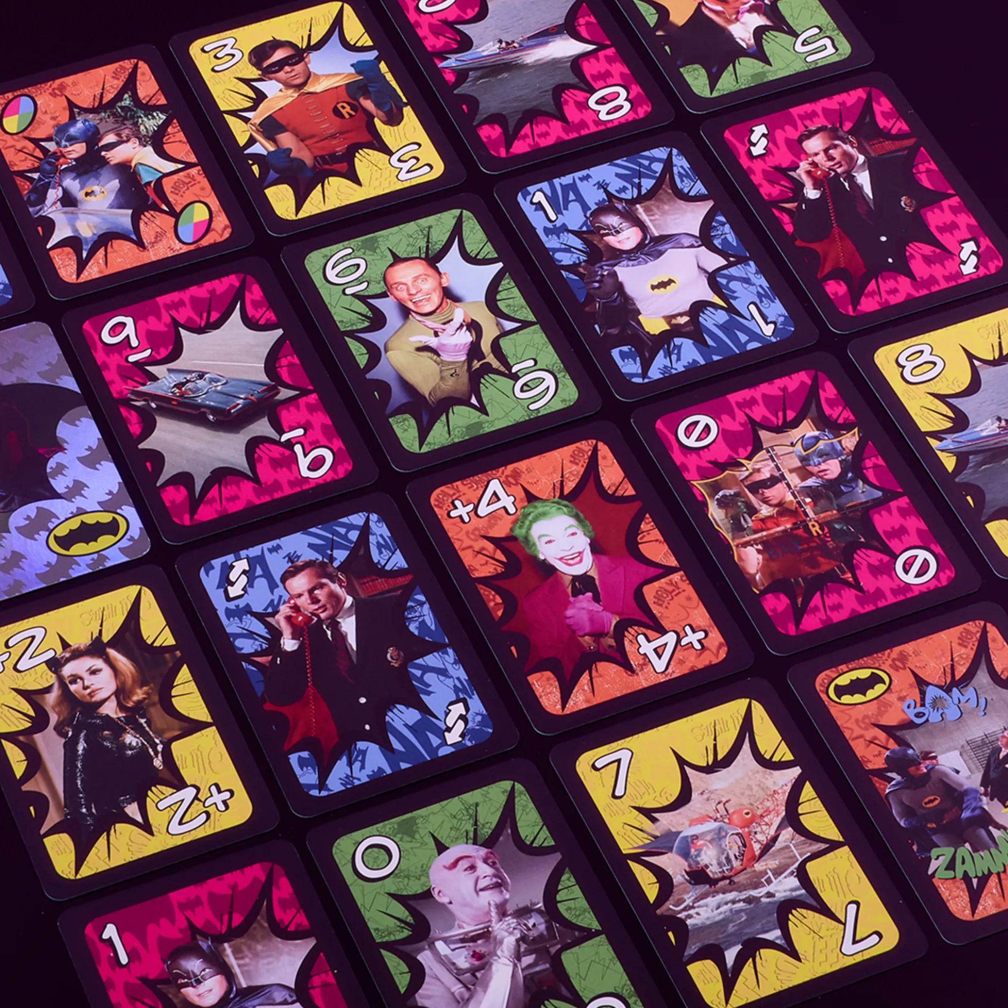 UNO Fandom Batman Classic TV Series Deck