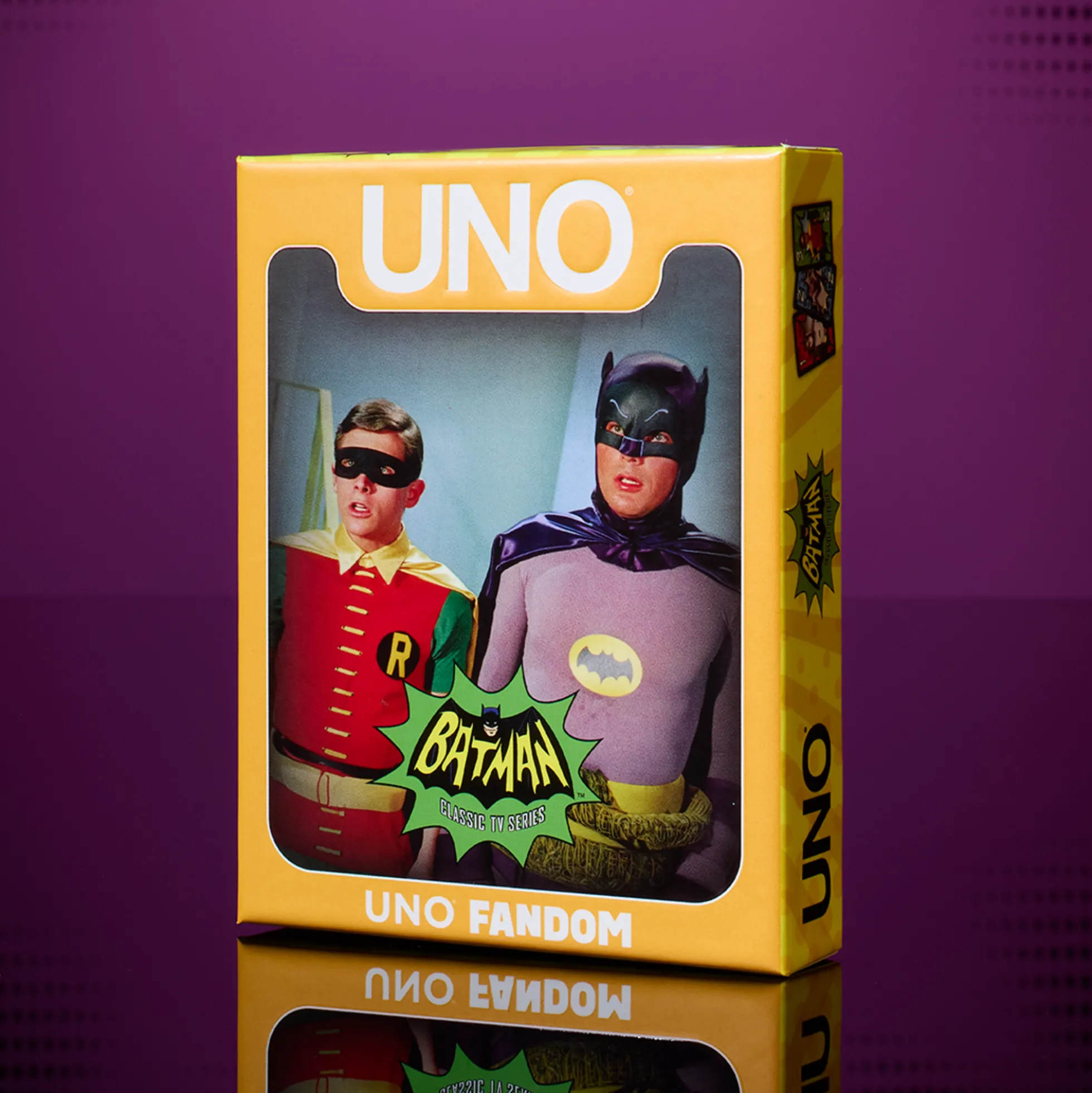 UNO Fandom Batman Classic TV Series Deck