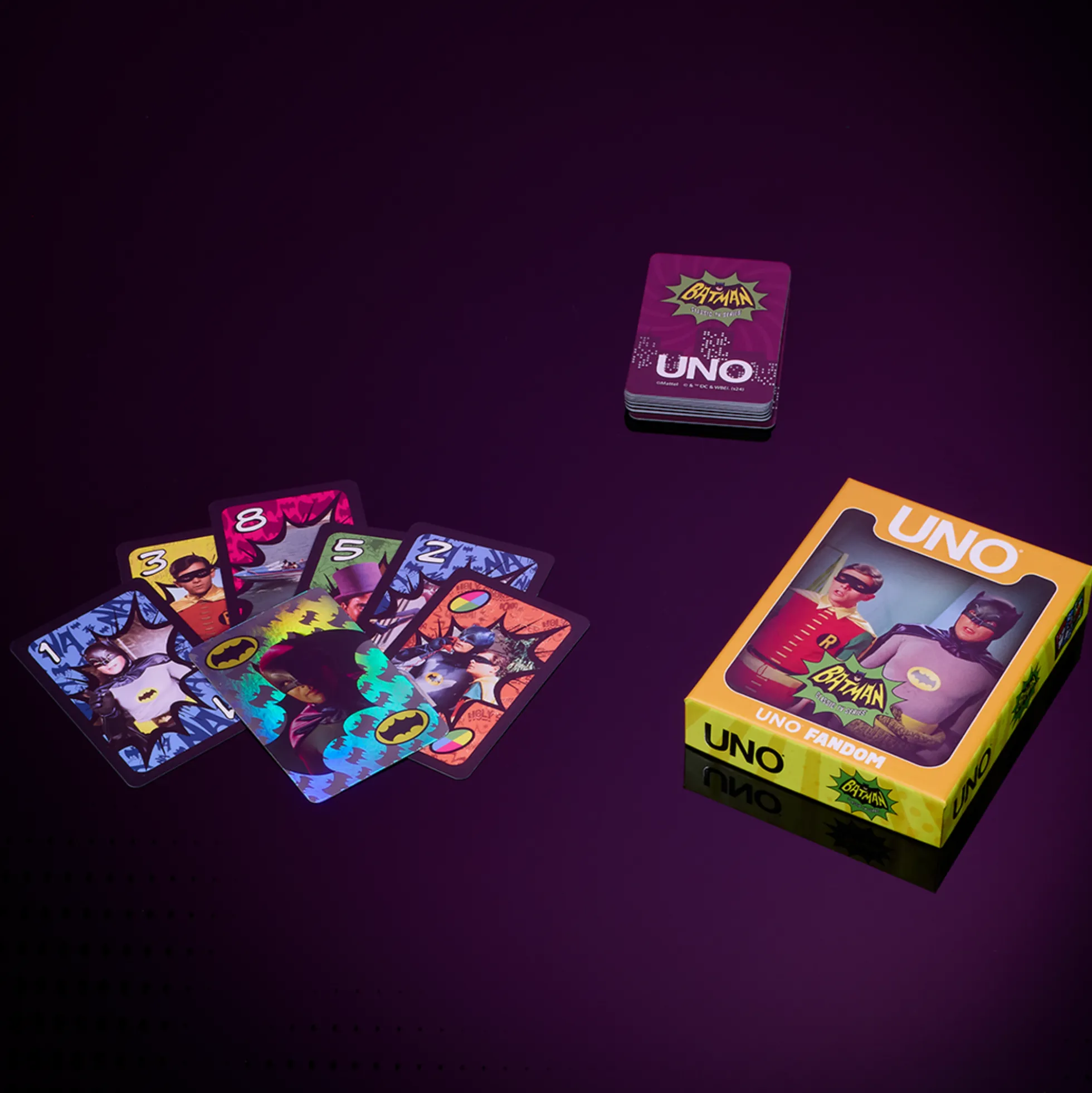 UNO Fandom Batman Classic TV Series Deck