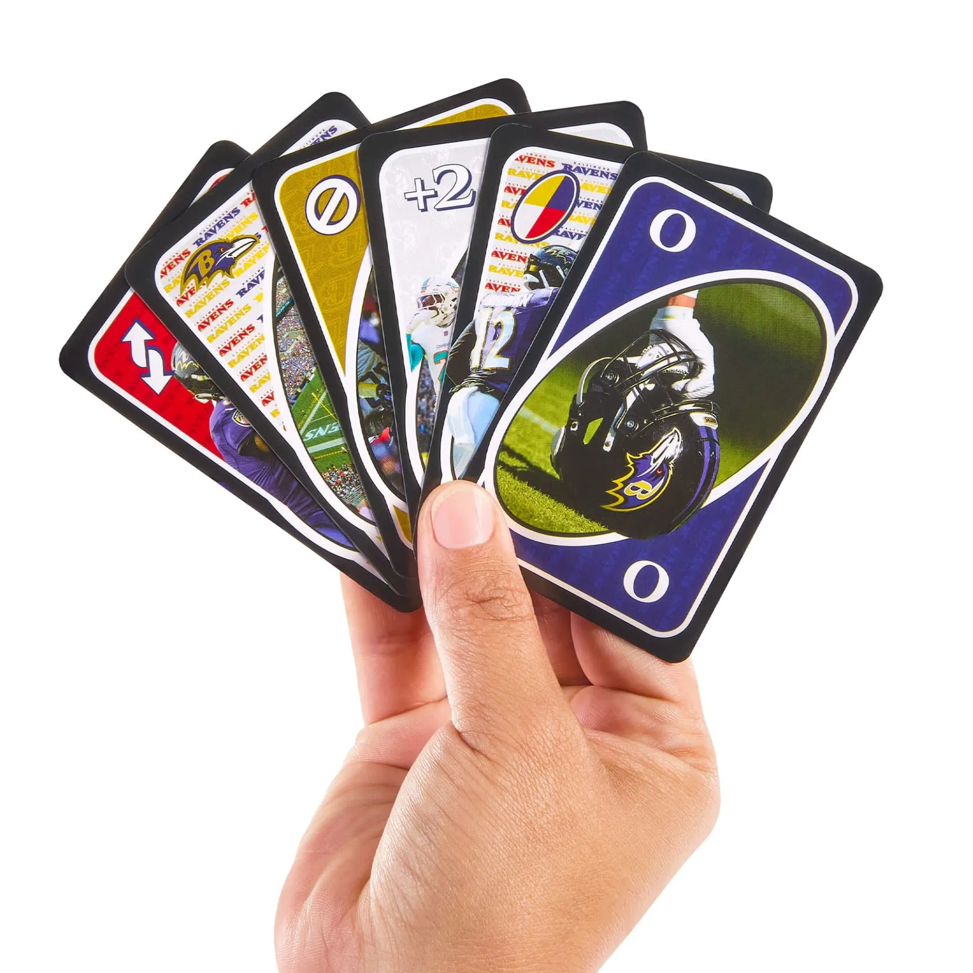UNO Fandom NFL Baltimore Ravens Game Deck