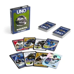 UNO Fandom NFL Baltimore Ravens Game Deck