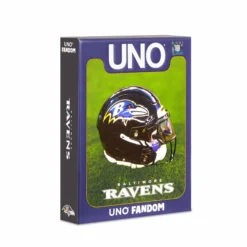 UNO Fandom NFL Baltimore Ravens Game Deck