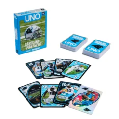 UNO Fandom NFL Carolina Panthers Game Deck