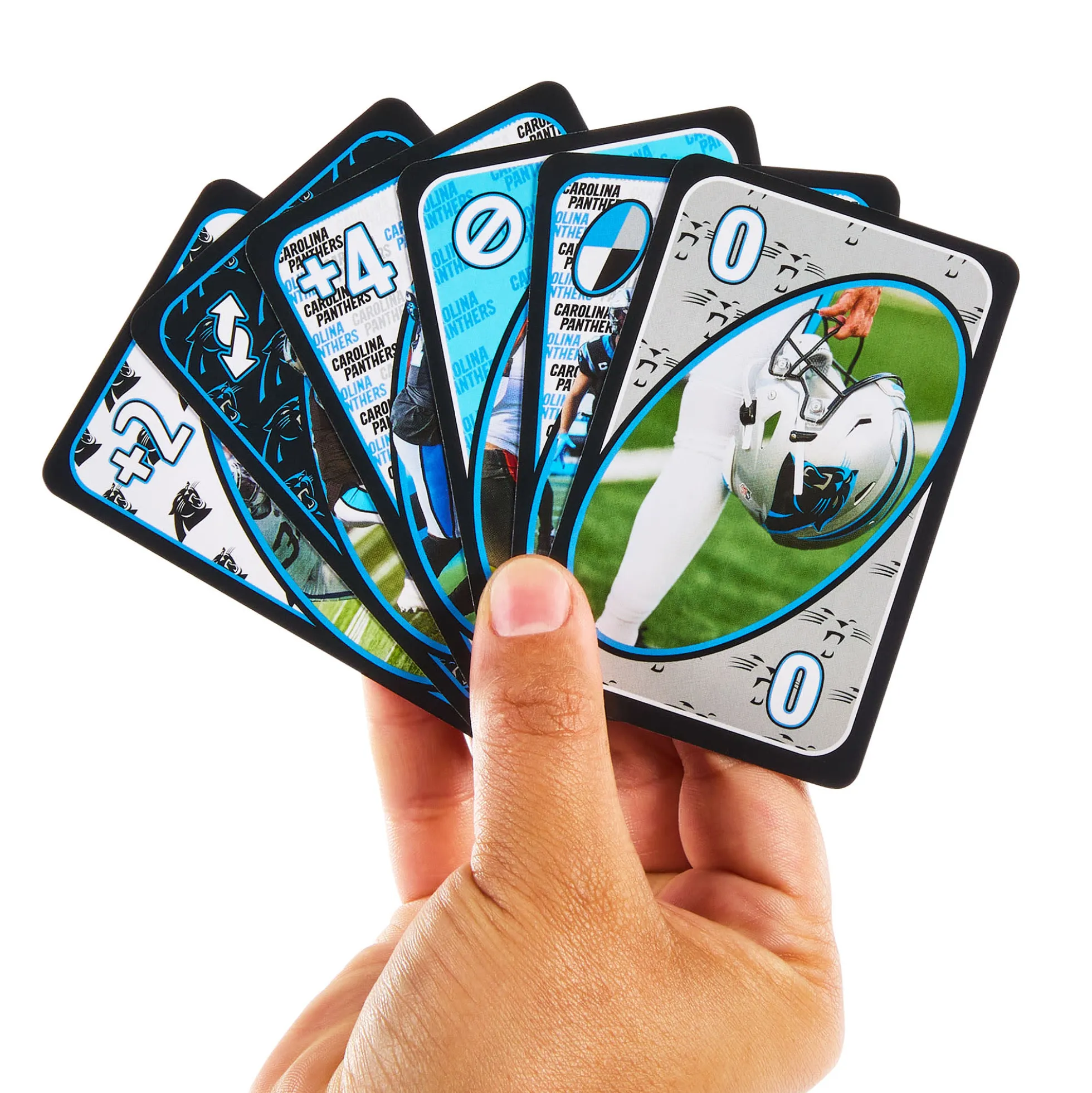 UNO Fandom NFL Carolina Panthers Game Deck