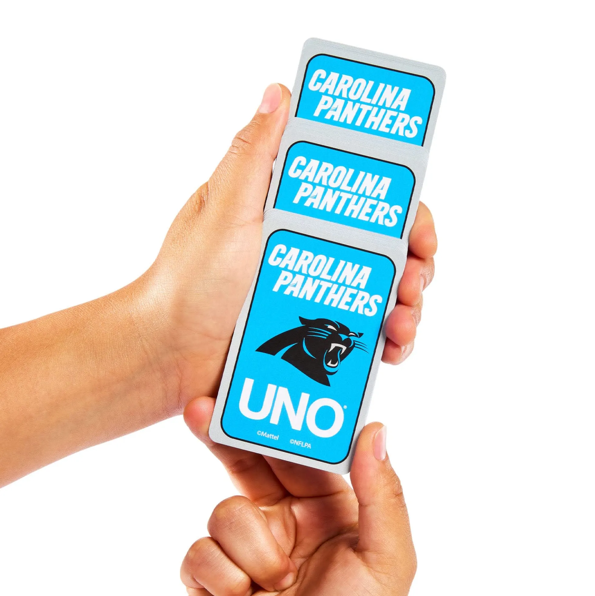 UNO Fandom NFL Carolina Panthers Game Deck