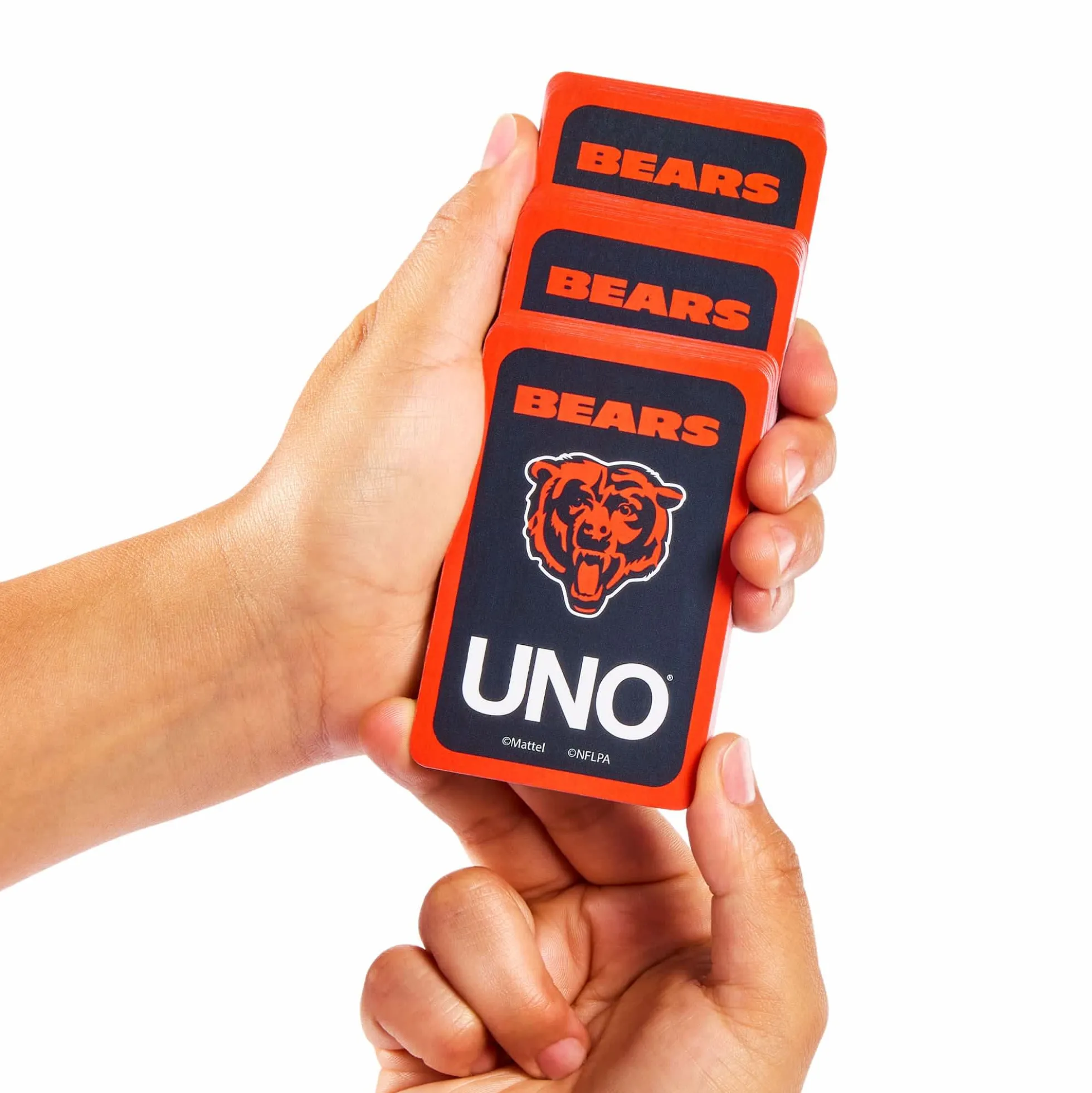 UNO Fandom NFL Chicago Bears Game Deck