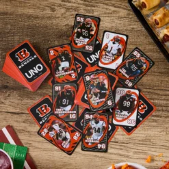 UNO Fandom NFL Cincinnati Bengals Game Deck