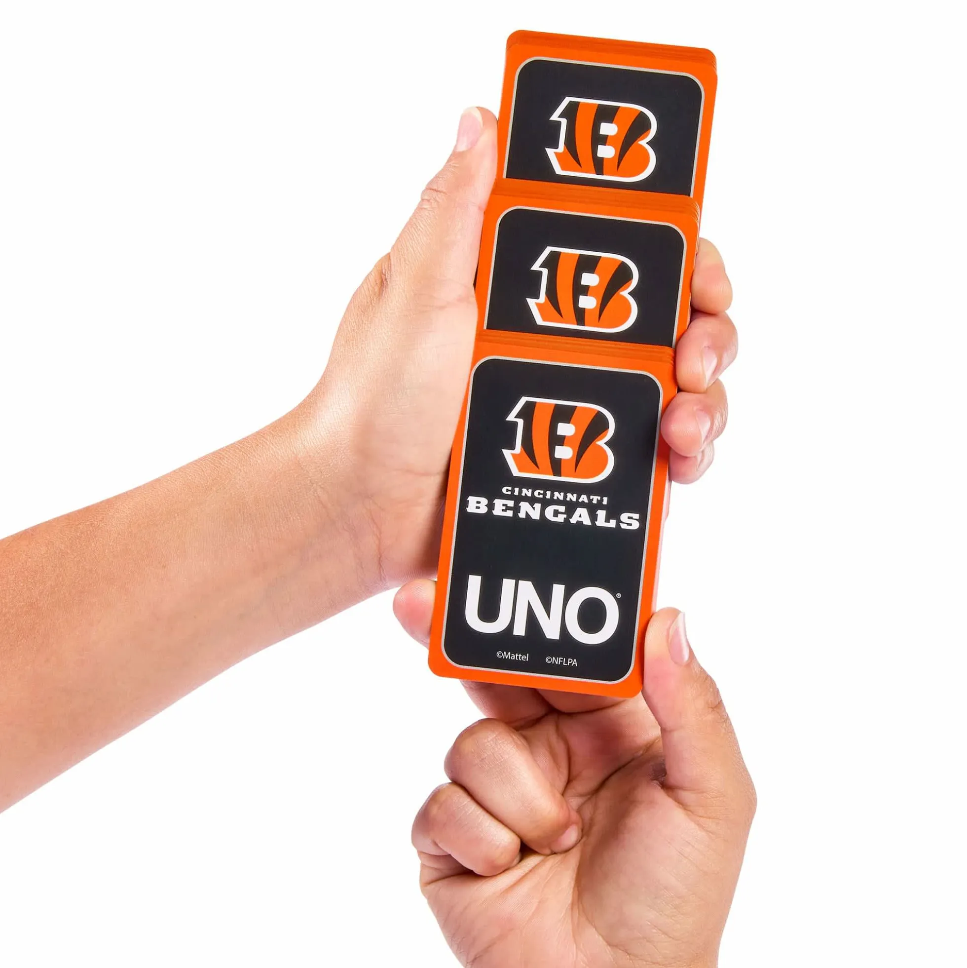 UNO Fandom NFL Cincinnati Bengals Game Deck