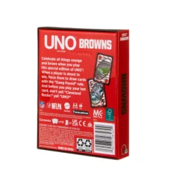 UNO Fandom NFL Cleveland Browns Game Deck