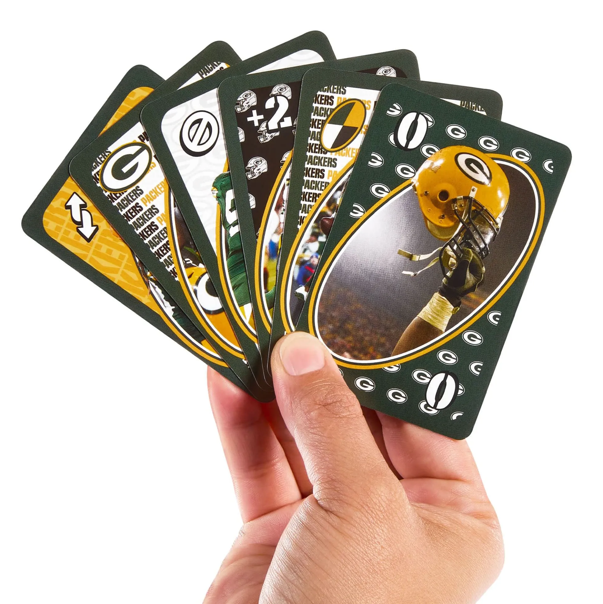 UNO Fandom NFL Green Bay Packers Game Deck