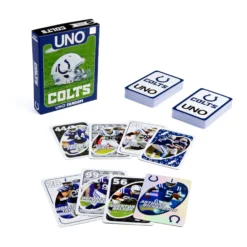 UNO Fandom NFL Indianapolis Colts Game Deck