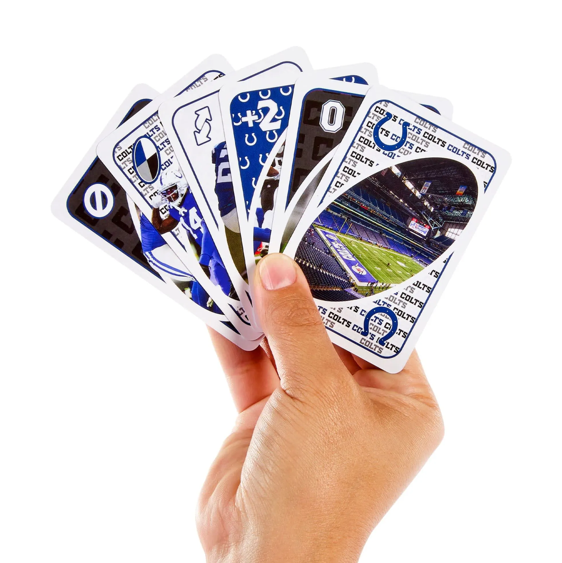 UNO Fandom NFL Indianapolis Colts Game Deck