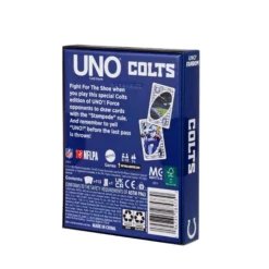 UNO Fandom NFL Indianapolis Colts Game Deck