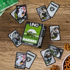 UNO Fandom NFL Las Vegas Raiders Game Deck