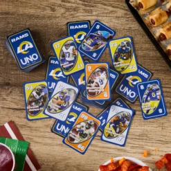 UNO Fandom NFL Los Angeles Rams Game Deck
