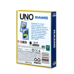 UNO Fandom NFL Los Angeles Rams Game Deck