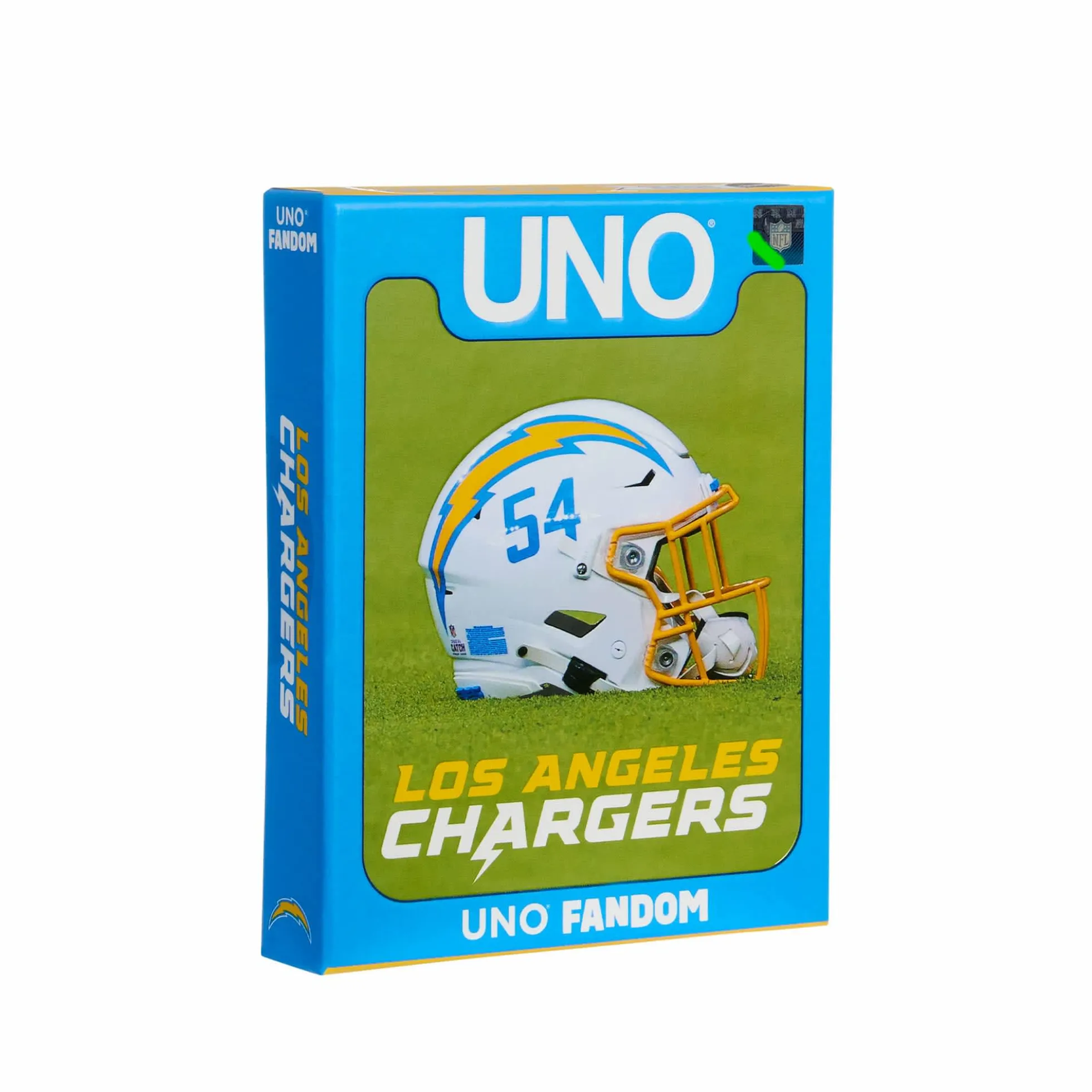 UNO Fandom NFL Los Angeles Chargers Game Deck