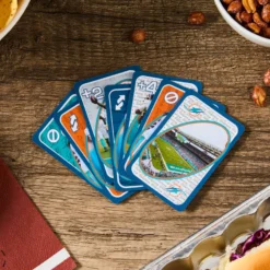 UNO Fandom NFL Miami Dolphins Game Deck