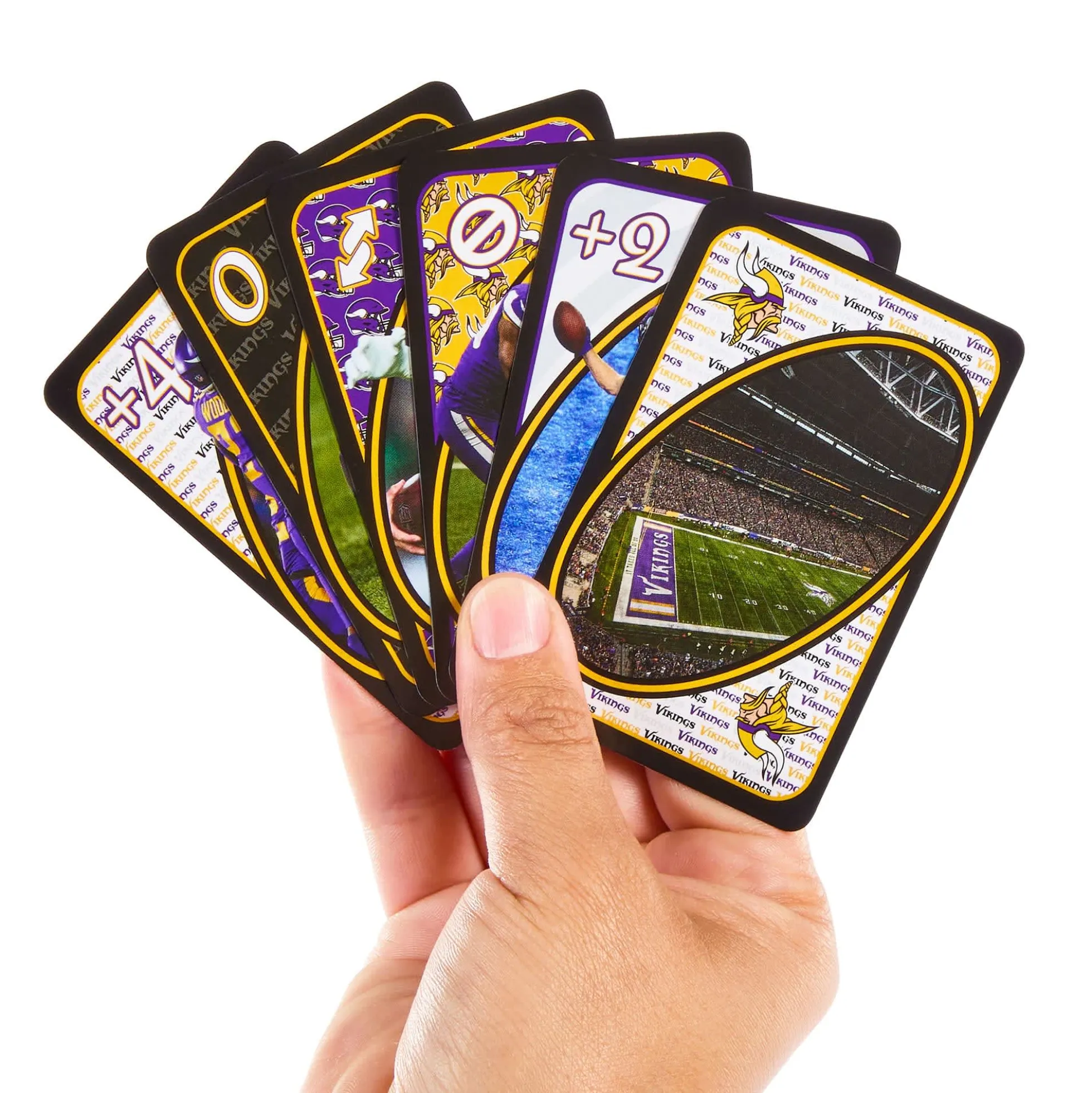 UNO Fandom NFL Minnesota Vikings Game Deck