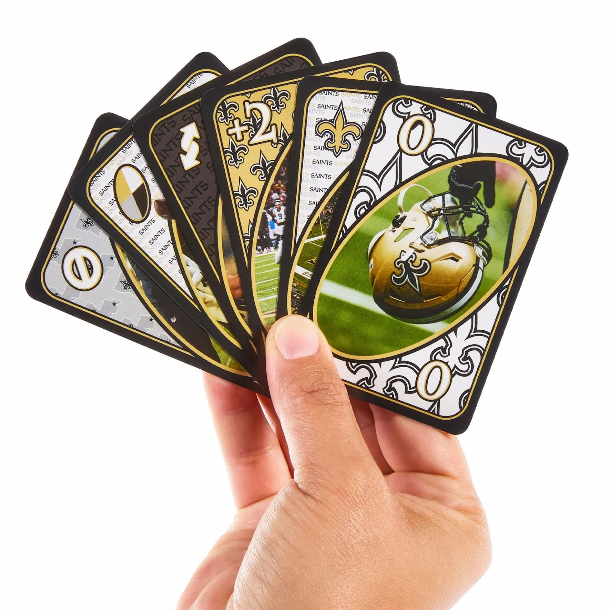 UNO Fandom NFL New Orleans Saints Game Deck