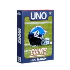 UNO Fandom NFL New York Giants Game Deck