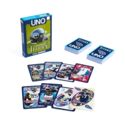 UNO Fandom NFL Tennessee Titans Game Deck