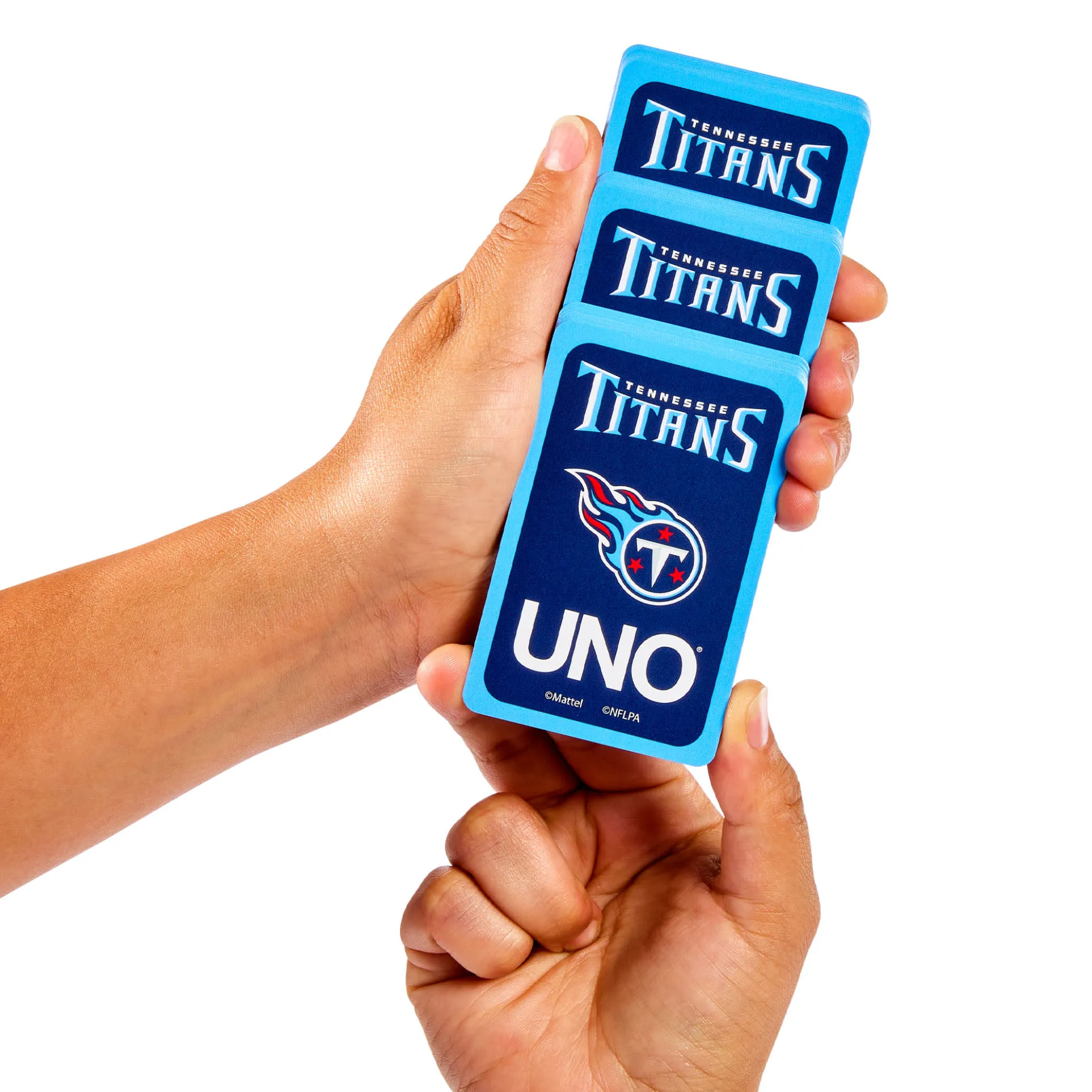 UNO Fandom NFL Tennessee Titans Game Deck
