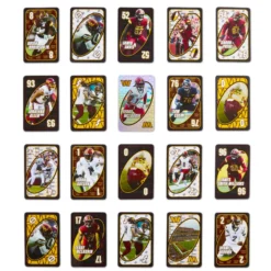 UNO Fandom NFL Washington Commanders Game Deck
