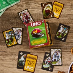 UNO Fandom NFL Washington Commanders Game Deck