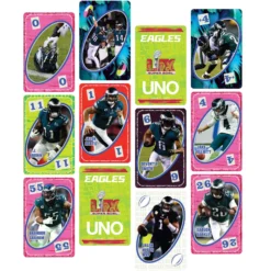 UNO Fandom x Super Bowl LIX Eagles Card Game