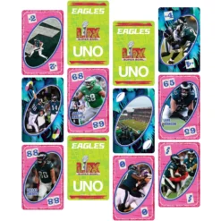 UNO Fandom x Super Bowl LIX Eagles Card Game
