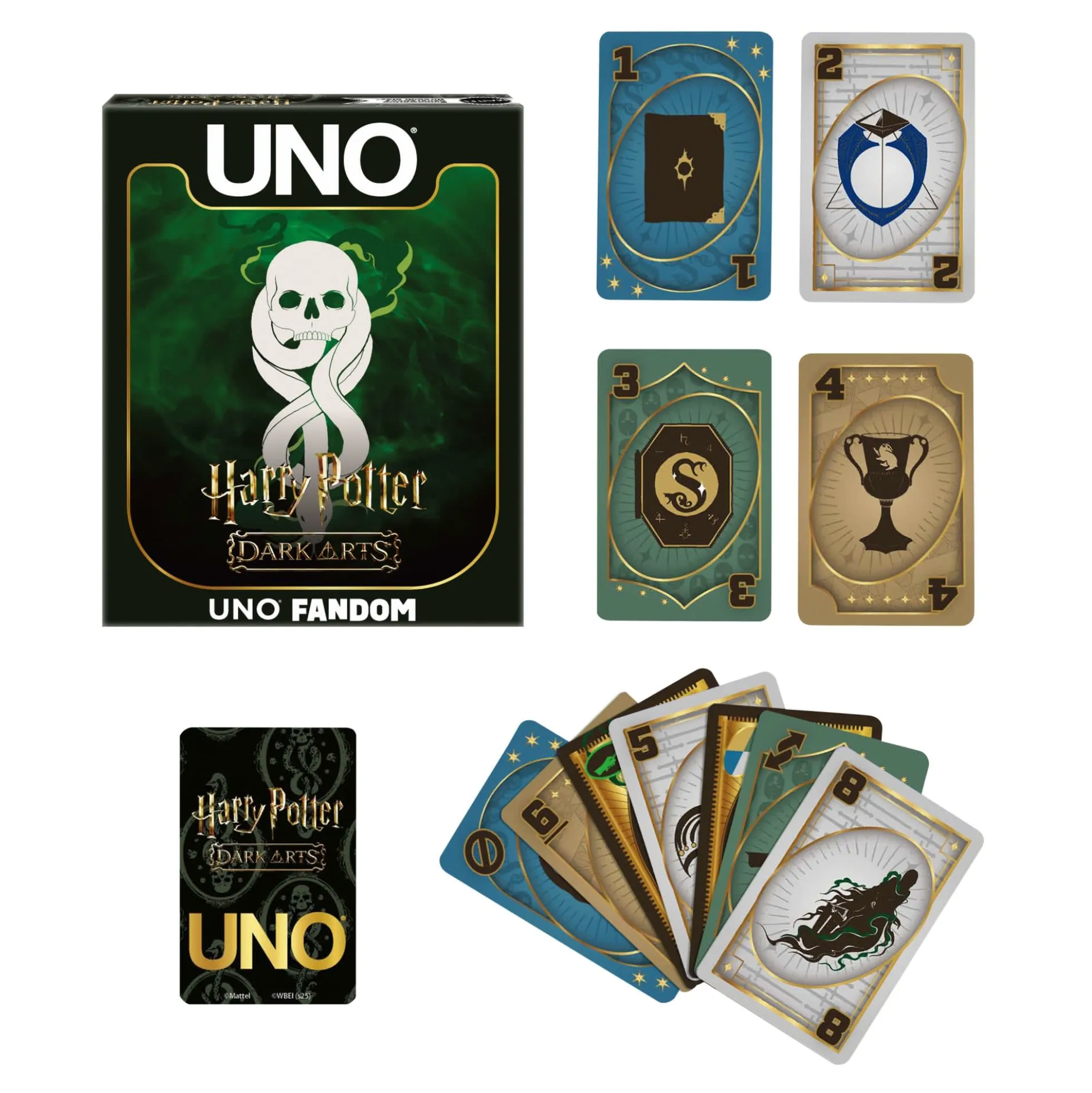 UNO Harry Potter Fandom Dark Arts