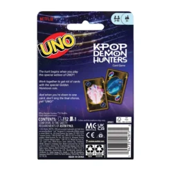 UNO KPop Demon Hunters Deck