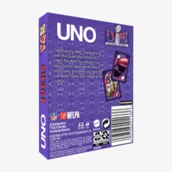 UNO LVIII Super Bowl Card Game San Francisco 49ers
