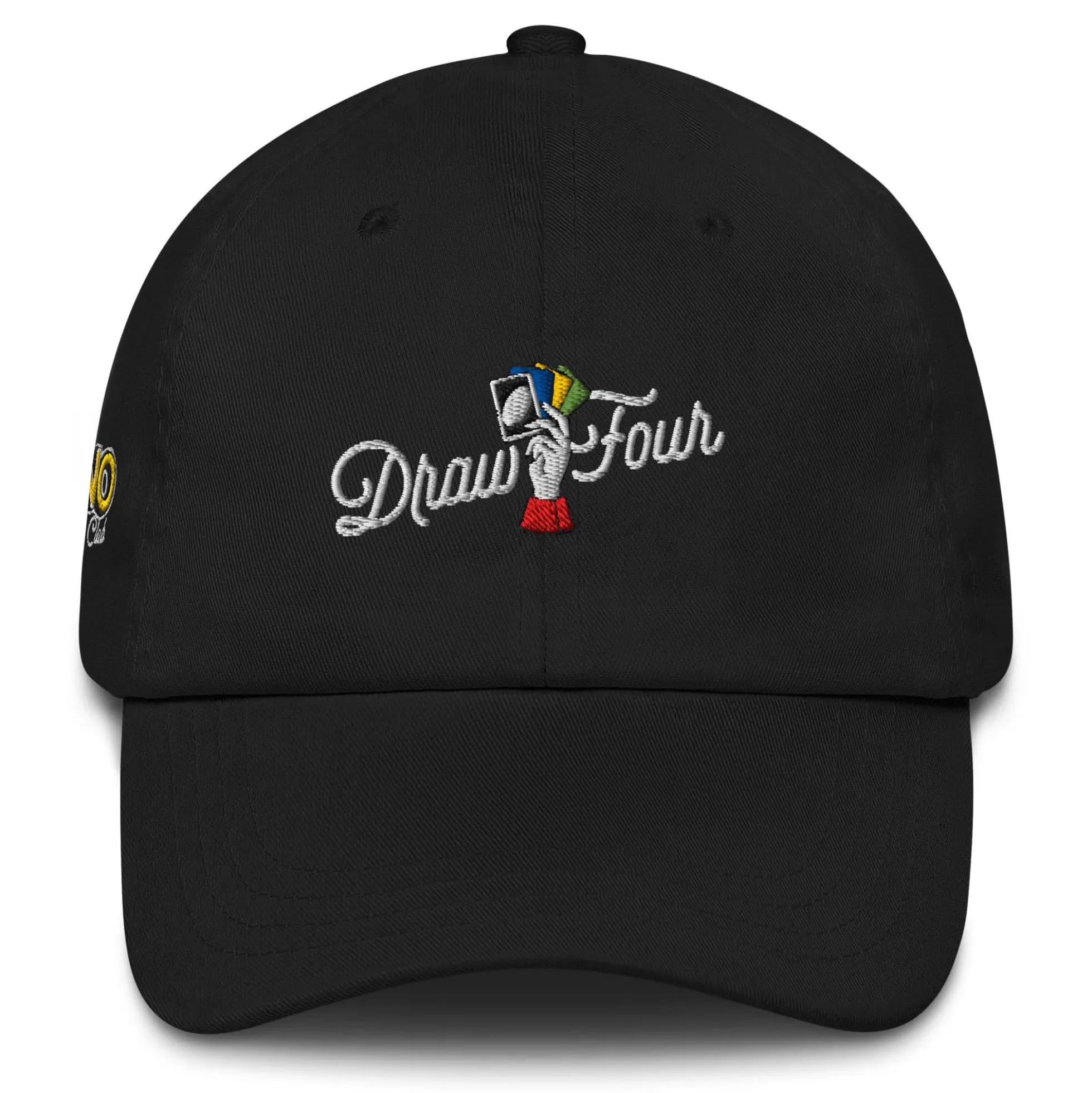 UNO Social Club Draw Four Black Hat