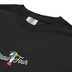 UNO Social Club Draw Four Black T-shirt