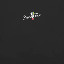 UNO Social Club Draw Four Black T-shirt