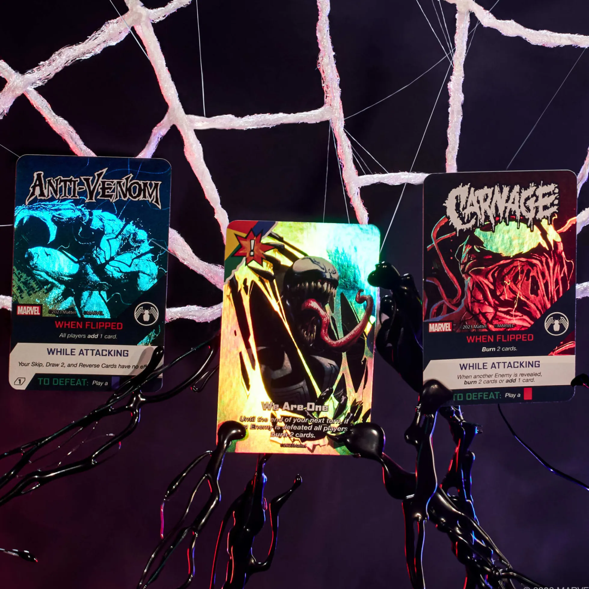 UNO Ultimate Marvel Spider-Man 2099 vs. Venom Add-On 2-Pack