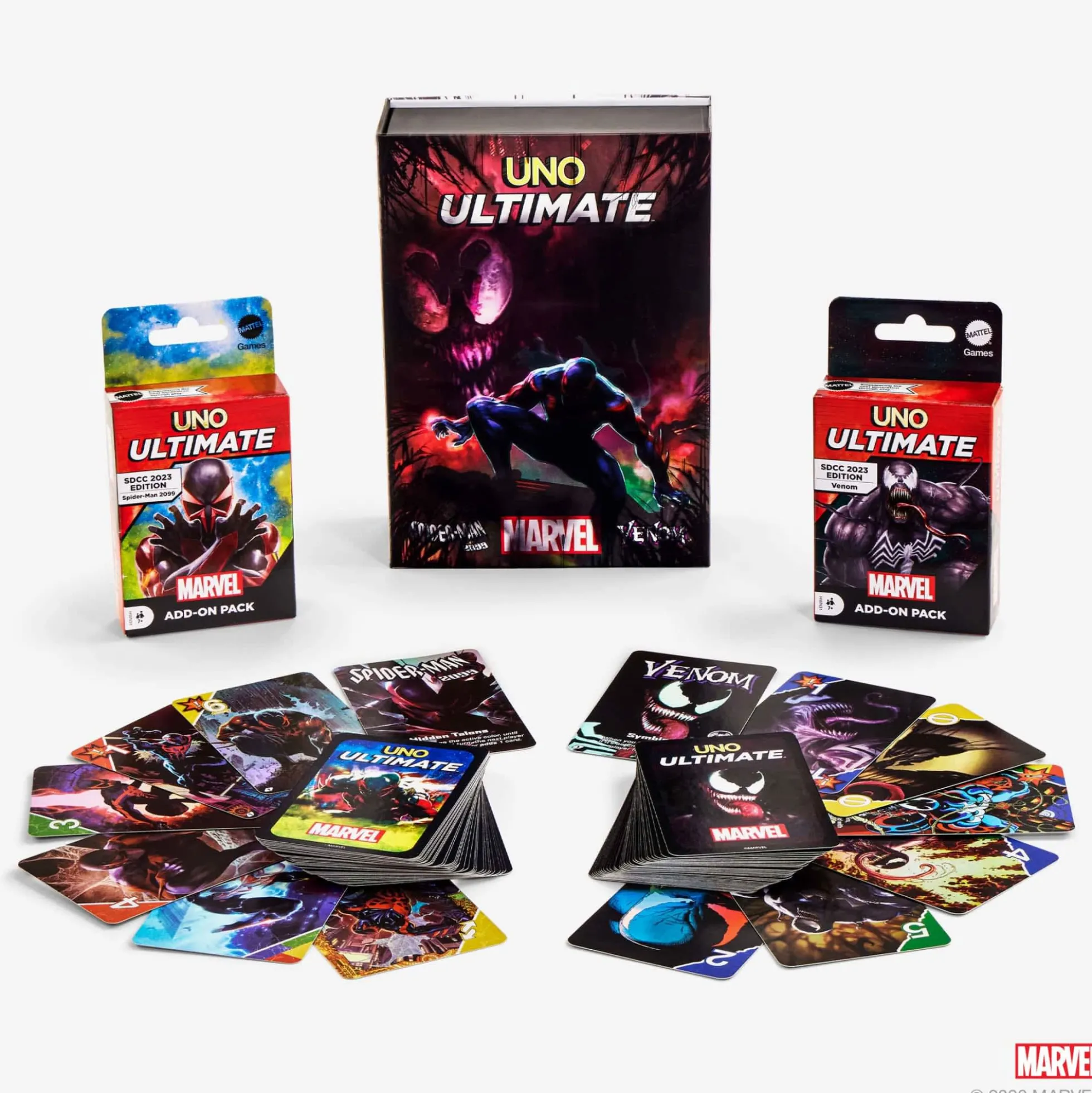 UNO Ultimate Marvel Spider-Man 2099 vs. Venom Add-On 2-Pack