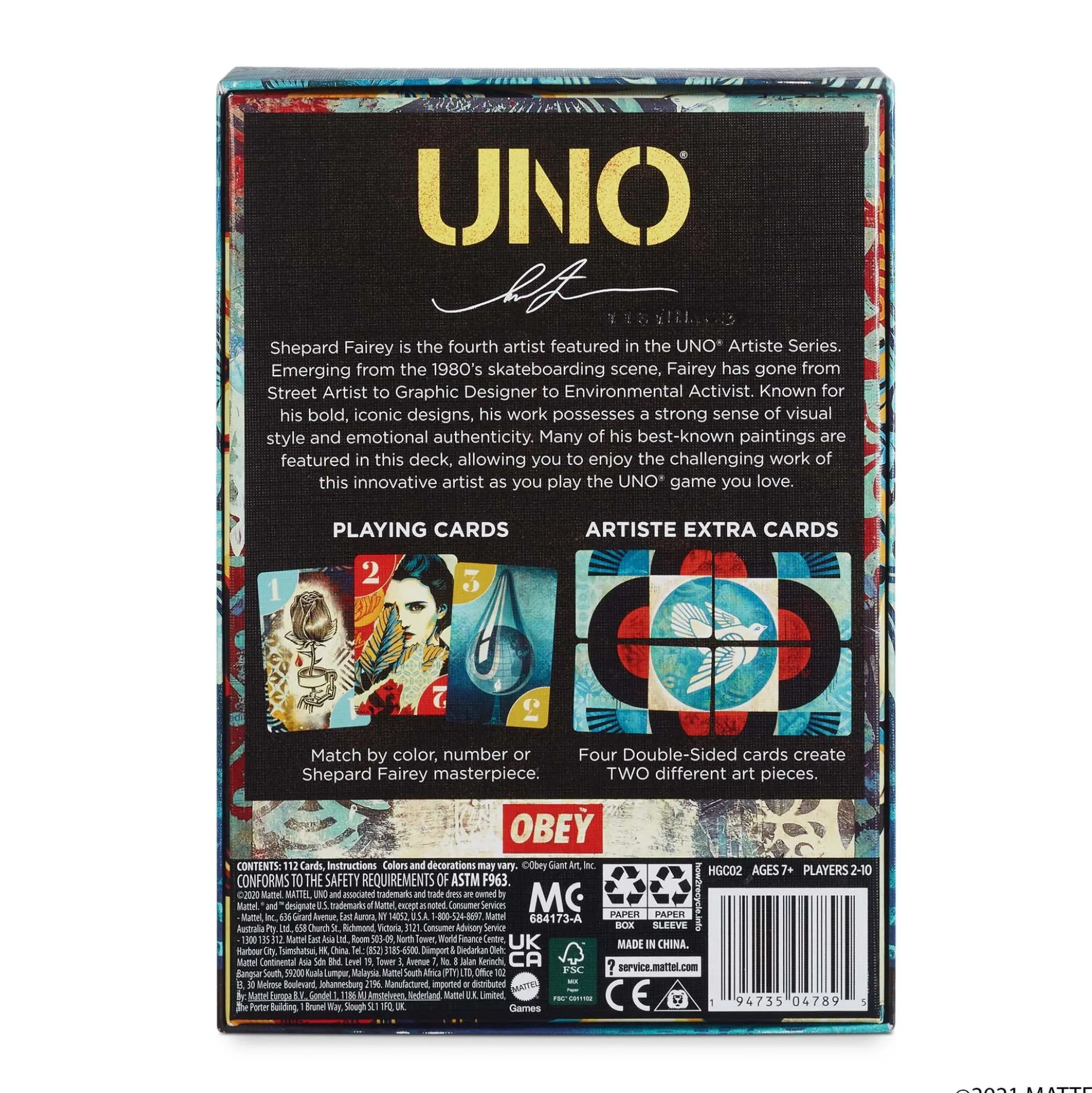 UNO Artiste Shepard Fairey