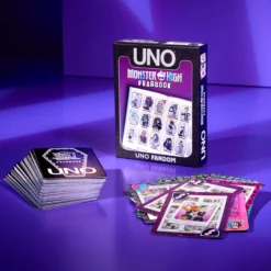 UNO Fandom Monster High Fearbook Deck