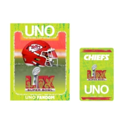 UNO Fandom x Super Bowl LIX Chiefs Card Game
