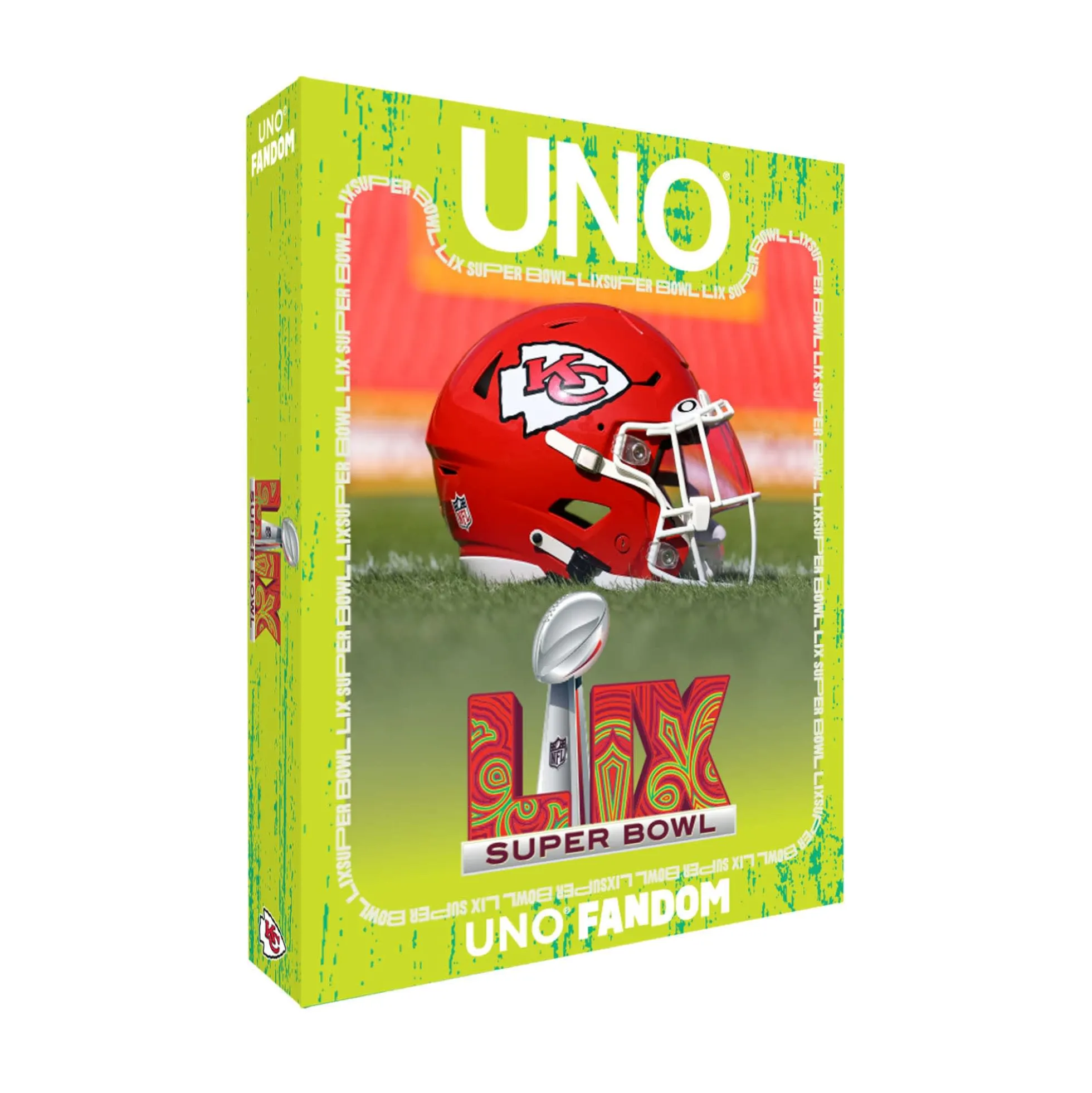 UNO Fandom x Super Bowl LIX Chiefs Card Game
